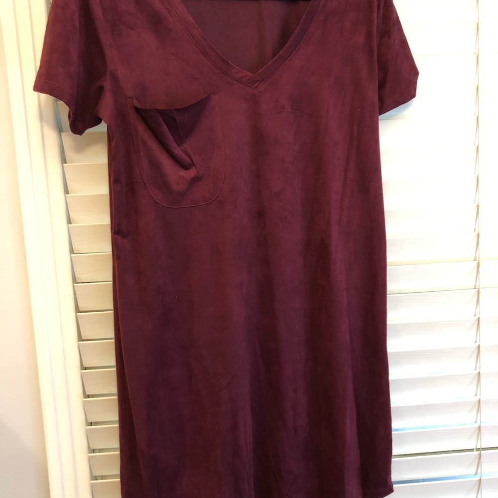 Z Supply Maroon Dress